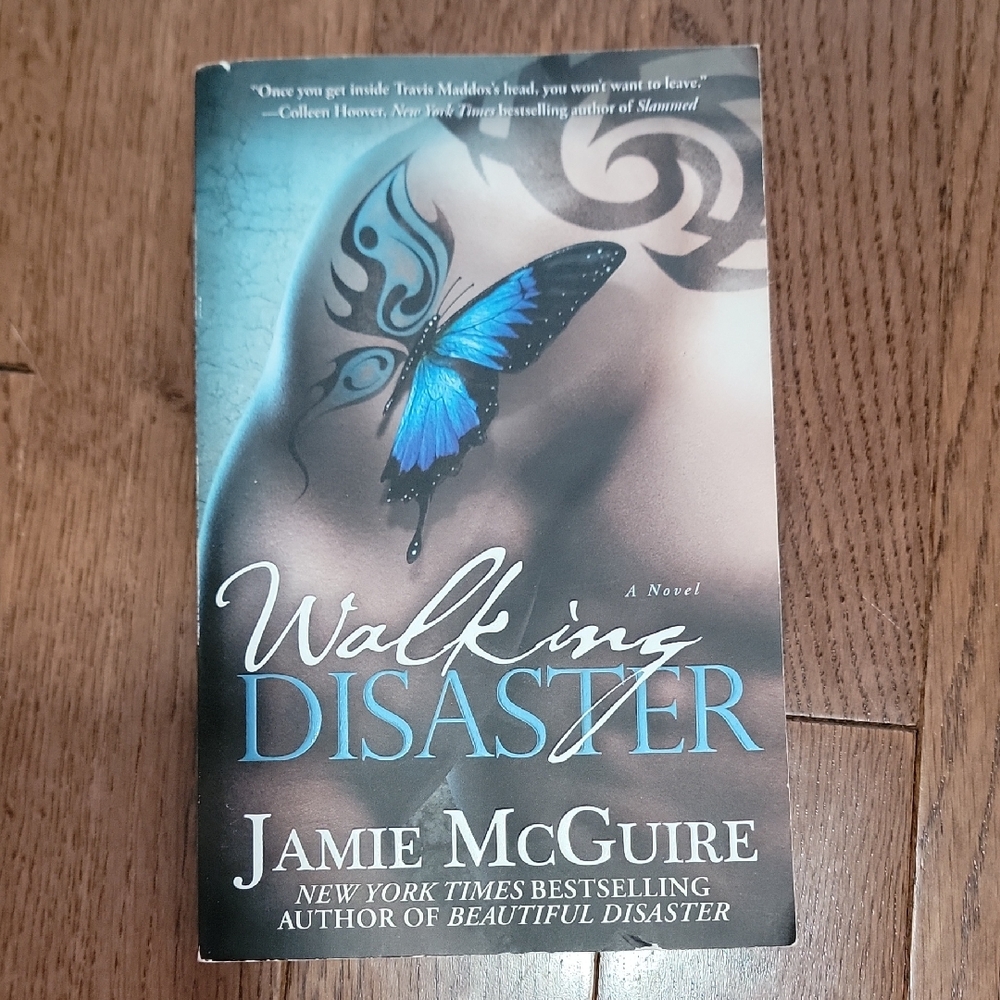 'Walking Disaster' Novel - Blue and Black Cover